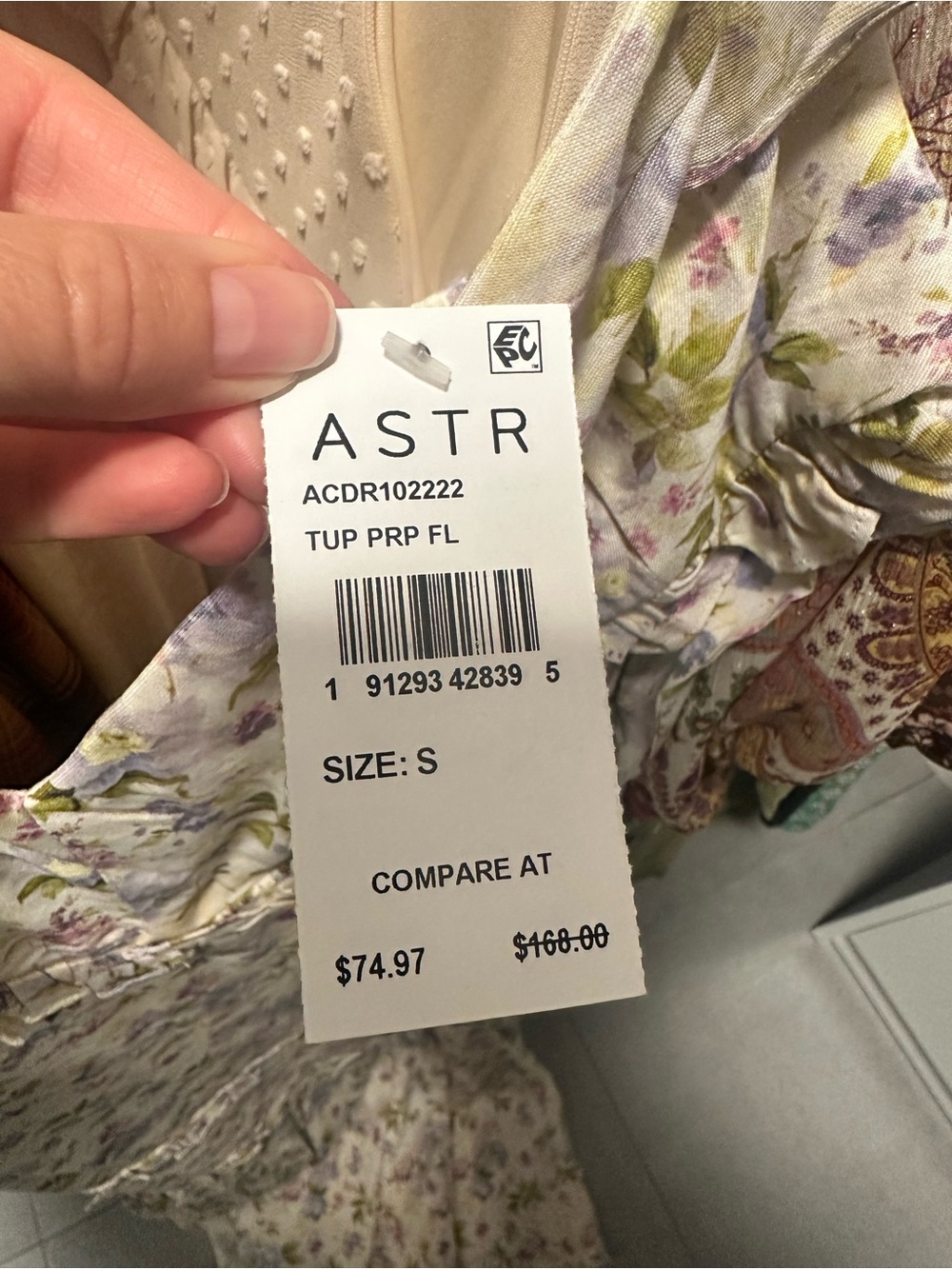 ASTR the Label Cassis Dress in Taupe
Purple Floral - Picture 4 of 8